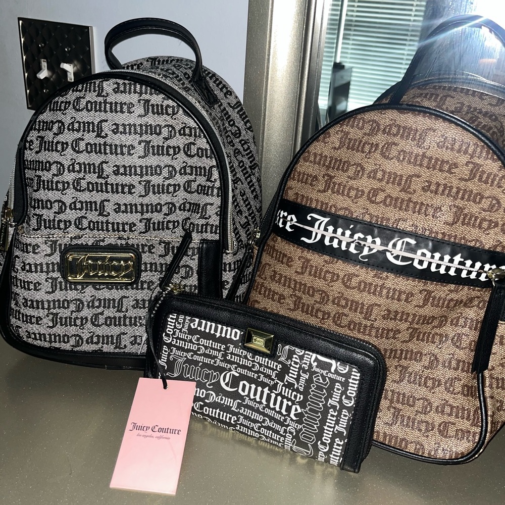 Juicy Couture Monogram Backpack